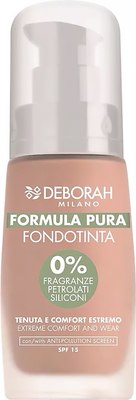 Тональный крем Deborah Milano Formula Pura Foundation тон 2.1 (30мл)