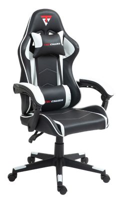 Кресло геймерское TopChairs Shadow GF-8079 (черный/белый) - 