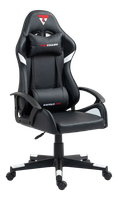 Кресло геймерское TopChairs Warden GF-8066-5 (черный/белый) - 