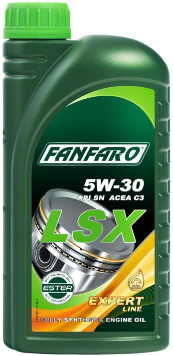 Моторное масло Fanfaro LSX 5W30 SN / FF6701-1 (1л)