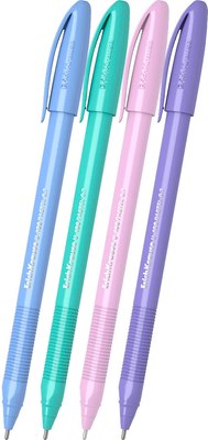 Набор шариковых ручек Erich Krause U-108 Stick Pastel 0.7 Ultra Glide Technology / 61019 (4шт, синий) - 