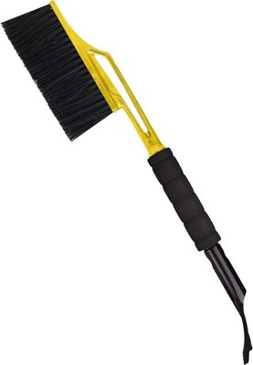 Щетка для автомобиля Spin&Clean Techno со съемным скребком / SC800810029 (Cosmic Yellow) - 