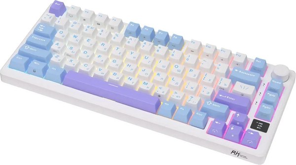 Клавиатура Royal Kludge RK-M75 (Taro Milk/Brown Switch)