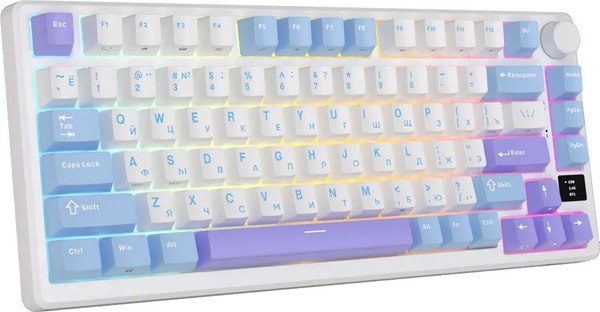 Клавиатура Royal Kludge RK-M75 (Taro Milk/Brown Switch)