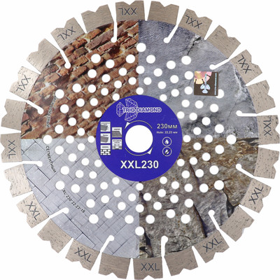Отрезной диск алмазный Trio Diamond XXL 230x18x22.23 2.5мм -