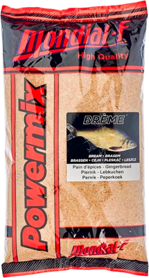 Прикормка рыболовная Mondial-F Powermix Bream Gingerbread 2.5кг SE-48664 (2.5кг) - 