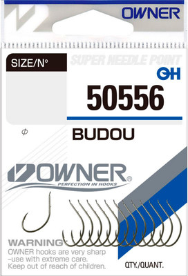 

Набор крючков рыболовных, Budou brown №9 / 50556-09