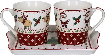 

Набор для чая/кофе, New Milk & Coffee Happy Santa / NL684012916