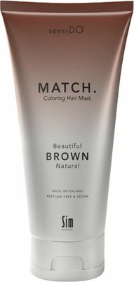 

Тонирующая маска для волос, Match Beautiful Brown
