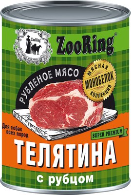 

Влажный корм для собак, Для привередливых собак всех пород с телятиной и рубцом 837466