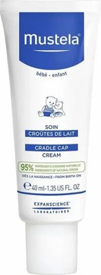 Крем детский Mustela для кожи головы при молочных корочках (40мл) - 