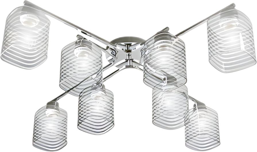 Люстра Aitin-Pro НПБ 02-8x60-105 / 1397/8 (хром)