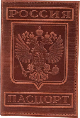 Обложка на паспорт Poshete 681-OP0140407-BRW (коричневый) - 