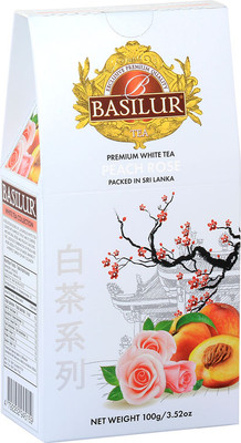 

Чай листовой, White Tea Peach Rose