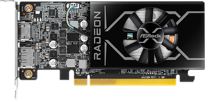 

Видеокарта, RX6400 LP 4G