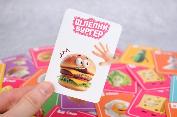 Настольная игра Up Toys Шлепни бургер 14328 / 210471