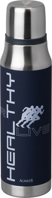 Термос для напитков Agness Healthy Live 798-105 - 