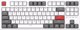 Клавиатура Royal Kludge RK-R87  (белый/серый/красный, Blue Switch) - 