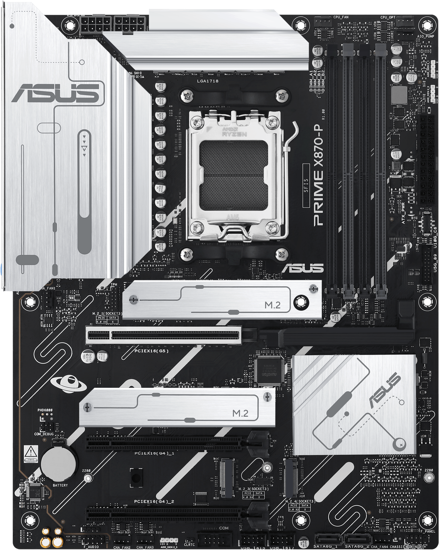 Материнская плата Asus Prime X870-P (90MB1IT0-M0EAY0)