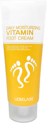 Крем для ног Lebelage Daily Moisturizing Vitamin Foot Cream (100мл) - 