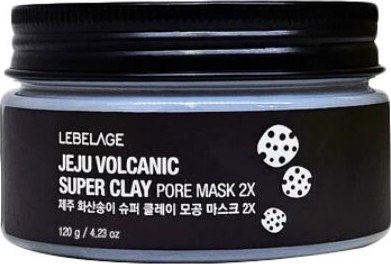 

Маска для лица кремовая, Jeju Volcanic Super Clay Pore Mask 2x