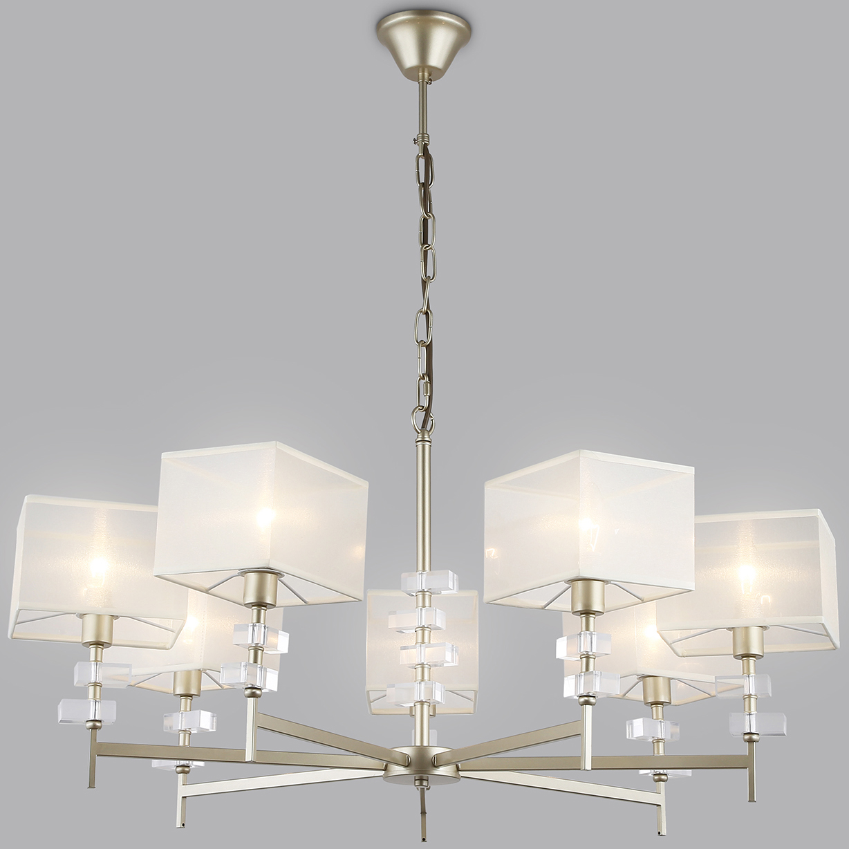 Люстра Ambrella LH71332/7 CGD (золото)