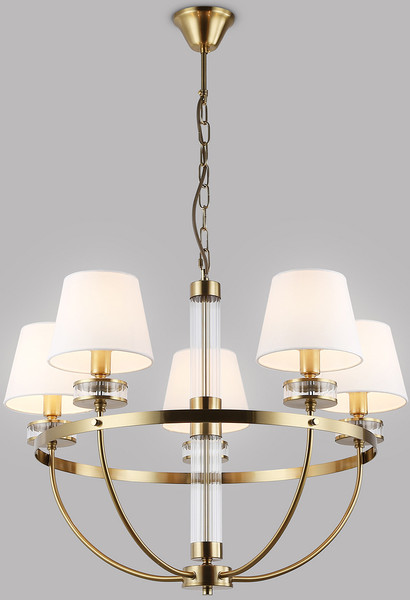 Люстра Ambrella LH71251/5 BS/WH
