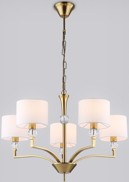 Люстра Ambrella LH71131/5 BS/WH