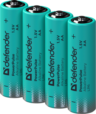 

Комплект батареек, PowerPulse LR6-4BL АА / 56033