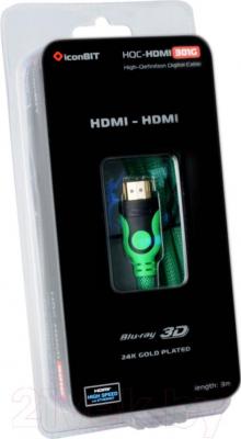 Кабель IconBIT HQC-HDMI-301G - коробка