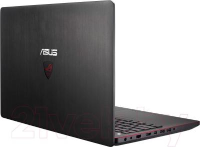 Ноутбук Asus G550JK-CN349D - вид сзади