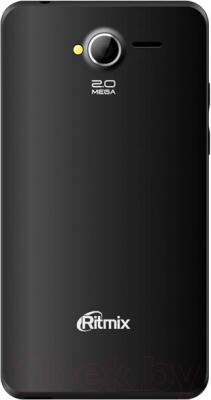 Смартфон Ritmix RMP-405 (черный) - вид сзади
