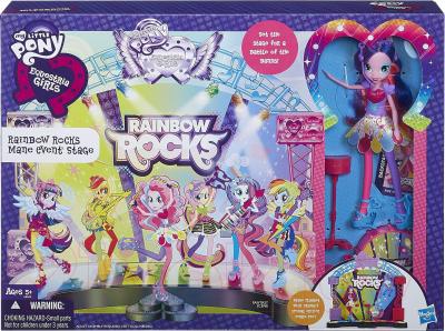 Кукла с аксессуарами Hasbro My Little Pony Equestria Girls Рок-звезды (A8060) - упаковка