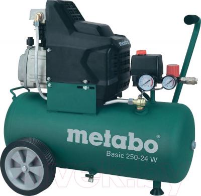 Воздушный компрессор Metabo Basic 250-24 W - общий вид