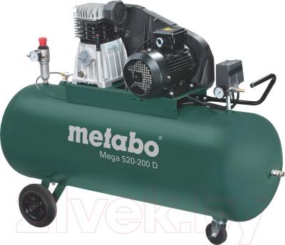 Воздушный компрессор Metabo Mega 520-200 D (601541000) - общий вид