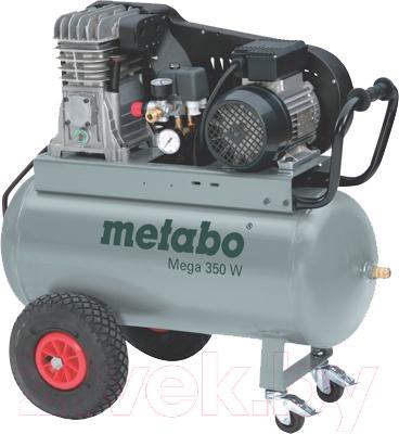 Воздушный компрессор Metabo Mega 350 W (80230035040) - общий вид