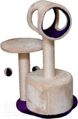 Комплекс для кошек Trixie Lucia 44767 (бежево-фиолетовый) - общий вид