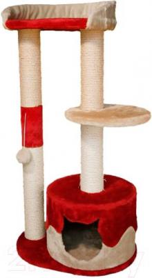Комплекс для кошек Trixie Pilar 44821 (бежево-красный) - общий вид