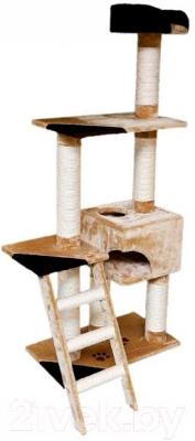 Комплекс для кошек Trixie Montoro 43831 (бежево-коричневый) - общий вид