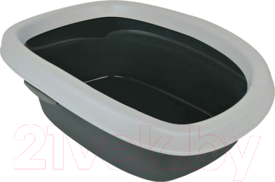 Туалет-лоток Trixie Carlo 1 40111 (серый/светло-серый)