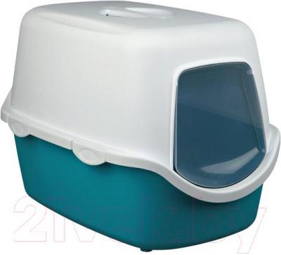 Туалет-домик Trixie Vico 40275 (аквамарин-кремовый) - общий вид