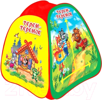 Детская игровая палатка Играем вместе Теремок / GFA-TEREM01-R