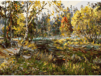 

Картина по номерам БЕЛОСНЕЖКА, Осенний мотив / 197-AS