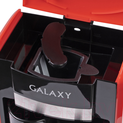 Капельная кофеварка Galaxy GL 0708 (красный)