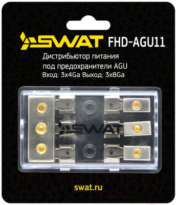 Дистрибьютор питания для автомобиля Swat FHD-AGU11