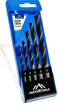 

Набор сверл, 4-10мм / 0089-5