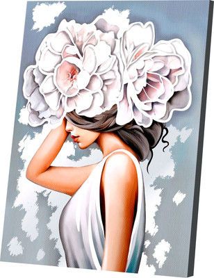 

Картина по номерам, Девушка с пионами / 9883130