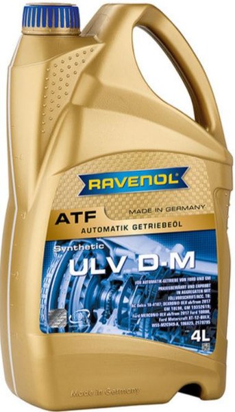 Трансмиссионное масло Ravenol ATF ULV D-M / 1212108-004
