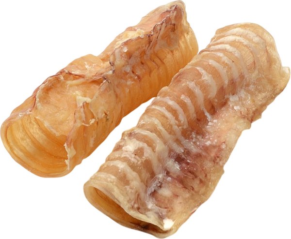 Лакомство для собак Кусьняшка Трахея говяжья сушеная 15-20см (300г)