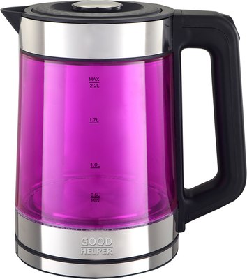 Электрочайник Goodhelper KPG-2201 (розовый) - 